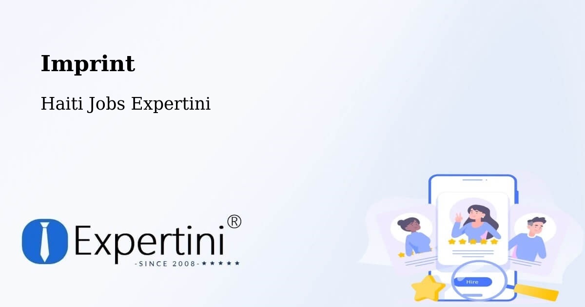 Imprint – Thiotte - Haiti Jobs Expertini